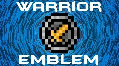 com] Make sure that. . Warrior emblem terraria